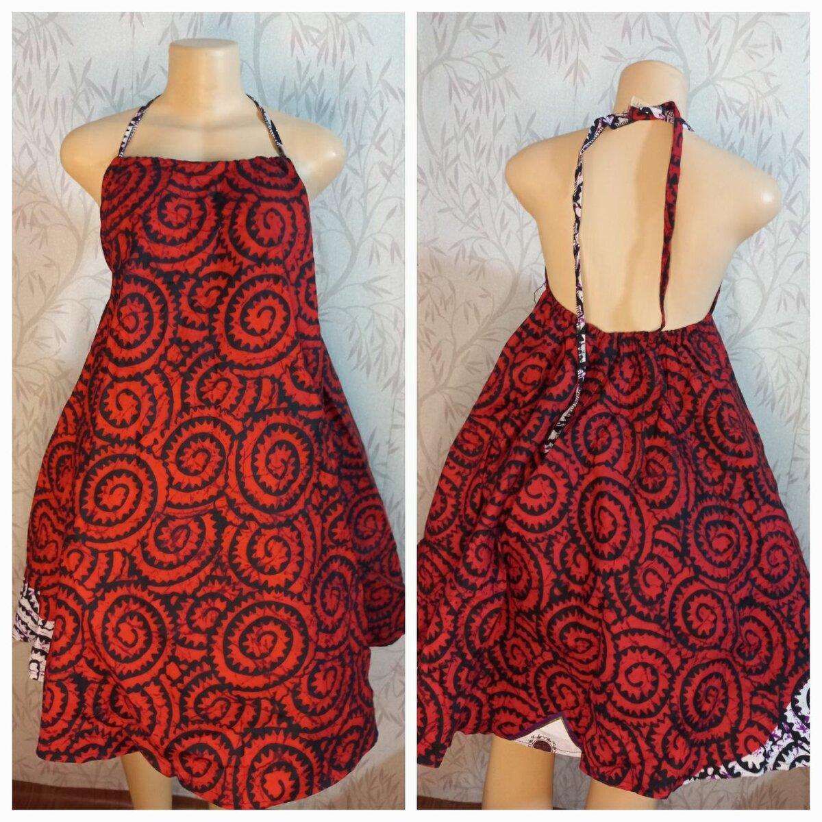 Robe d'été style Ankara