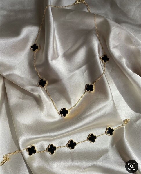 Ensemble fleur  acier inox