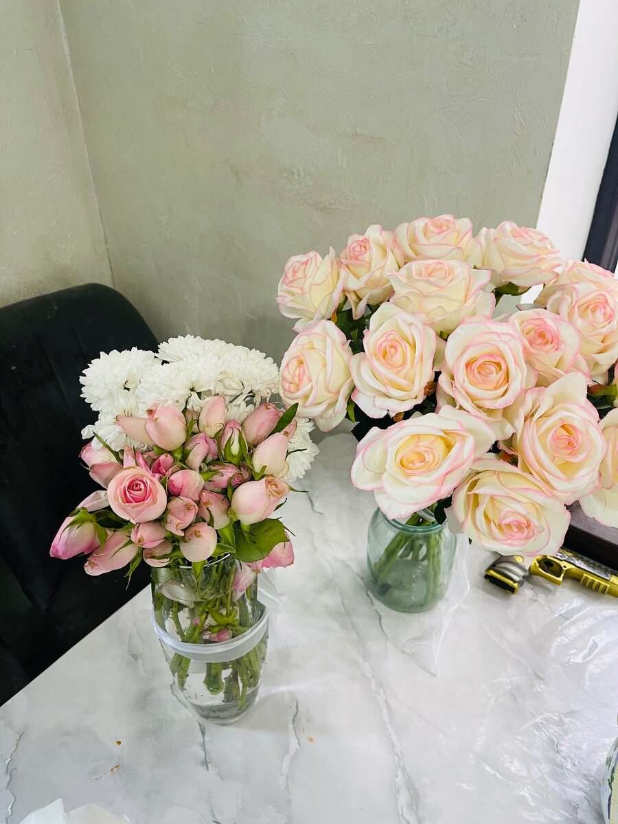 Искусственные розы