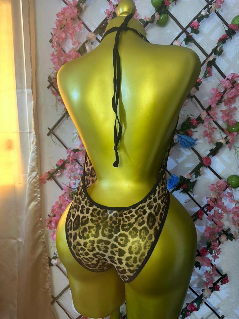 Body léopard sexy femme