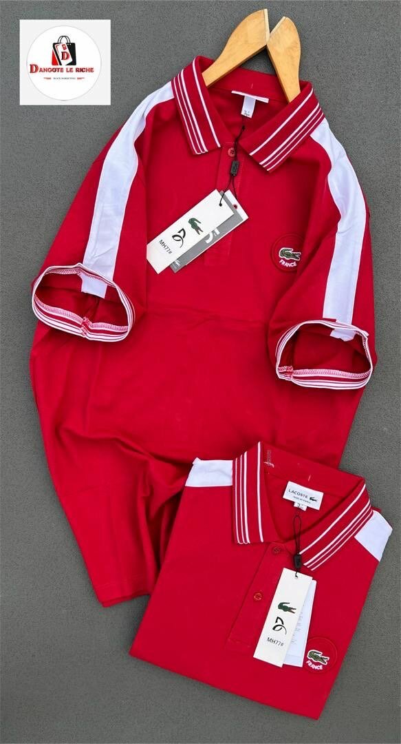 Polo en coton pour hommes