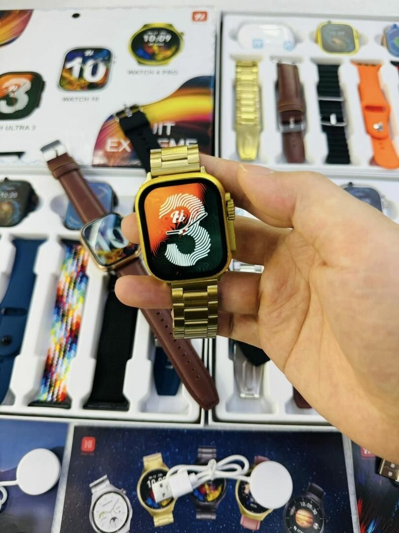 Montre connectée i90  Doré