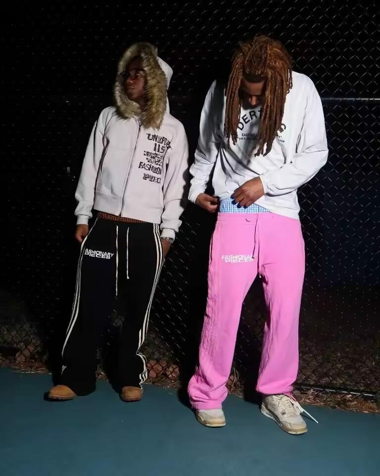 Pantalon de survêtement rayé