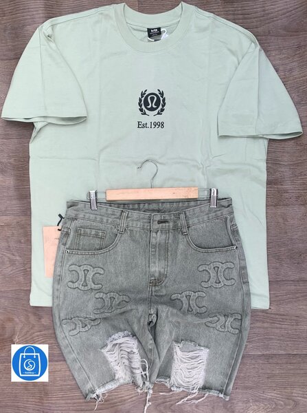 T-shirt et Short Décontractés Homme