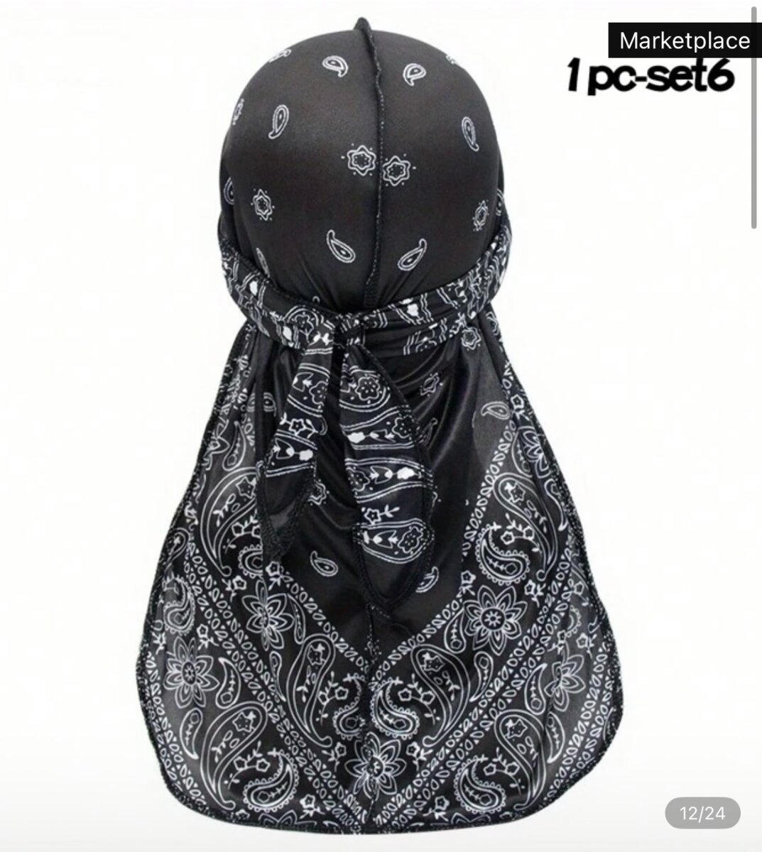 Durag Bandana Design Unisexe