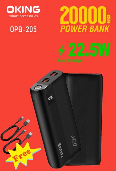 OKING Power Bank 20000mAh