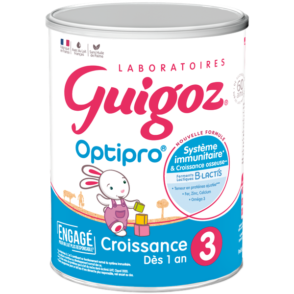 Lait de Croissance Guigoz Optipro 3