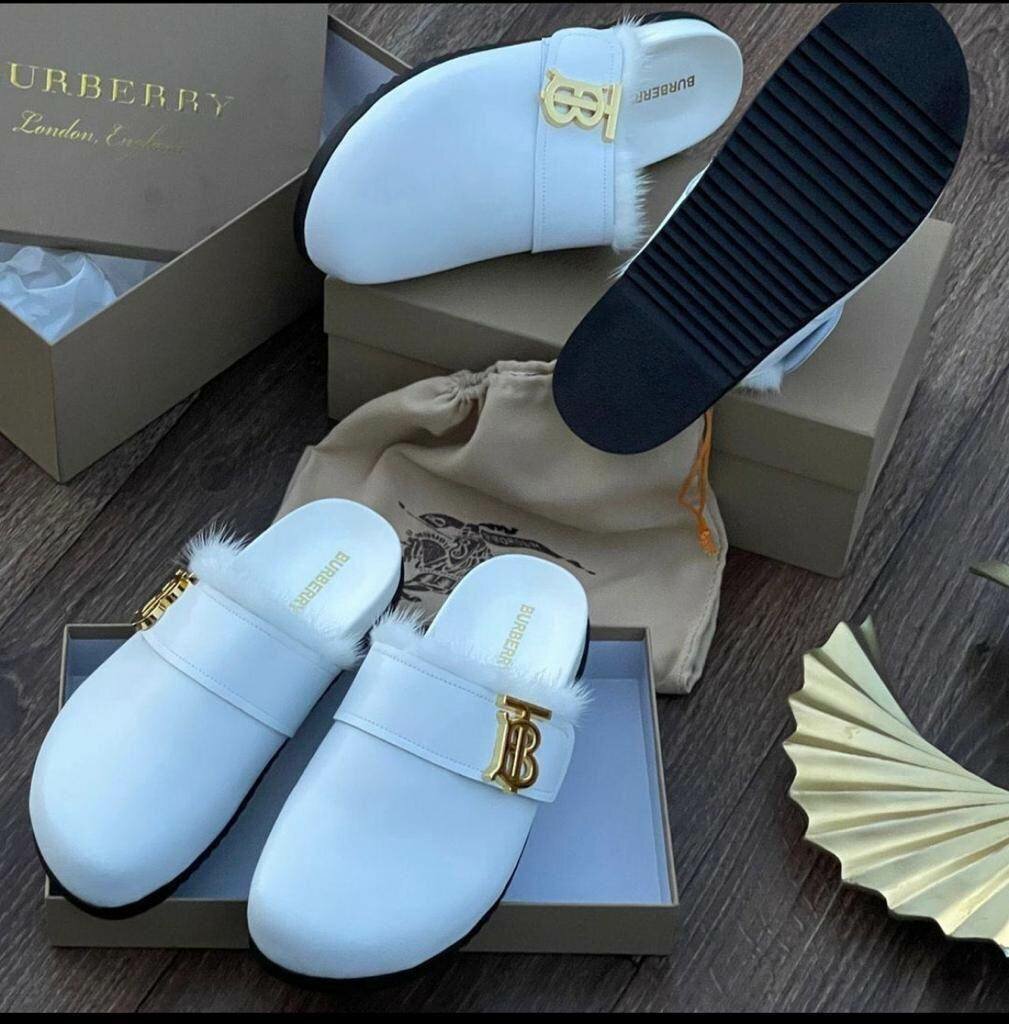 Burberry fashion half shoes