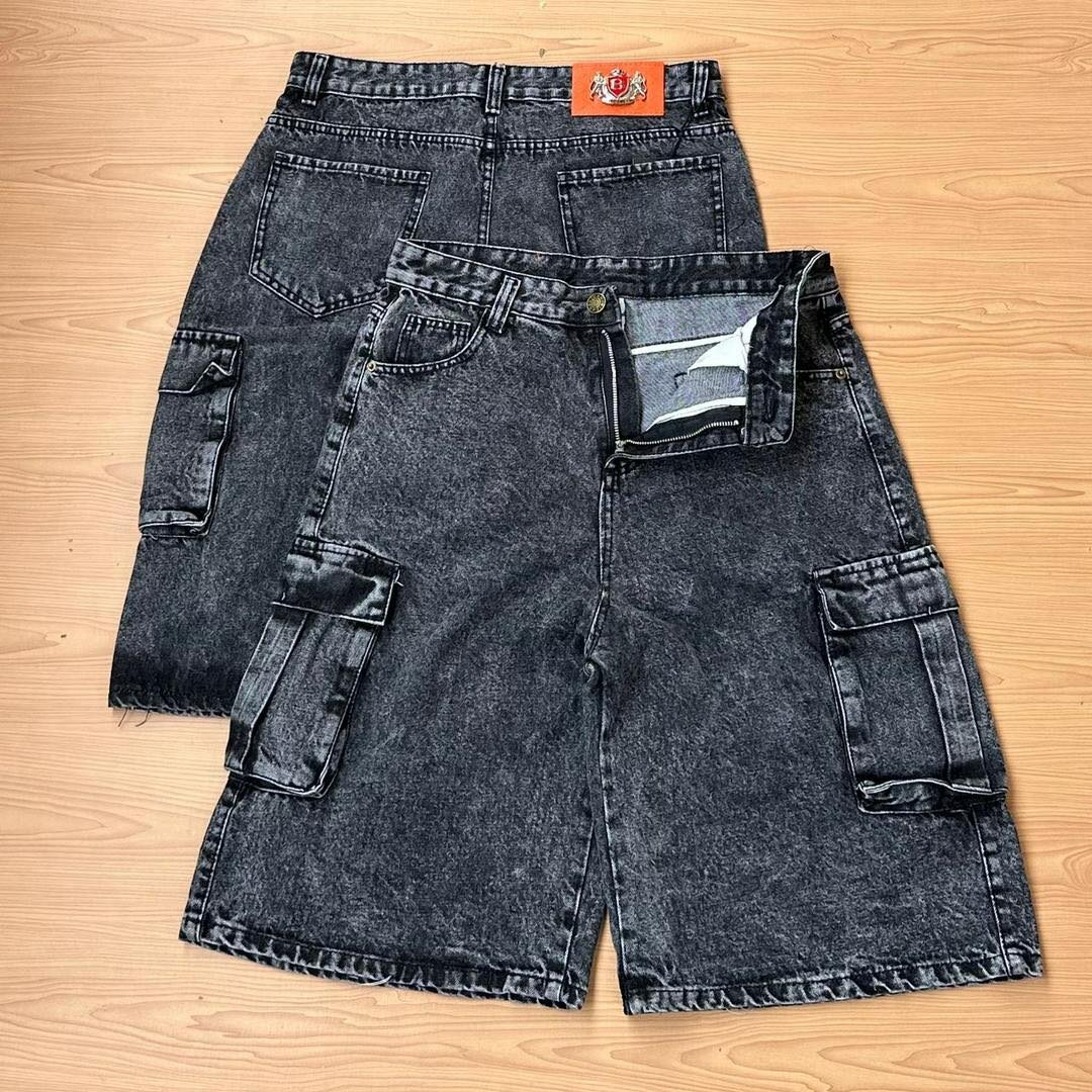 Baggy jeans shorts