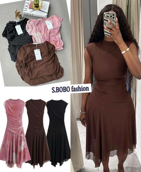 Robe évasée élégante