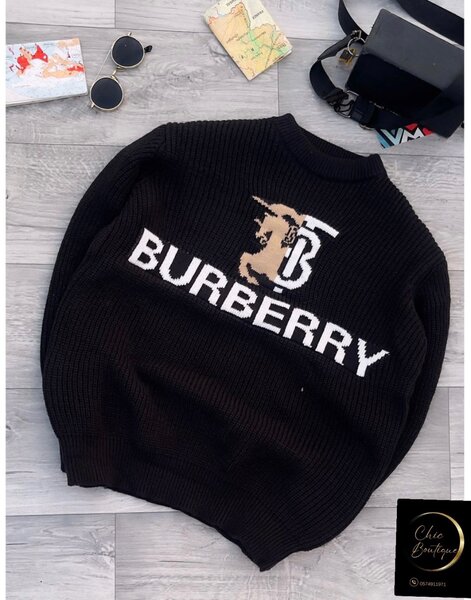 Pulls burberry 100% coton
