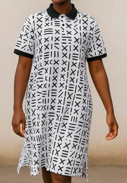 Robe décontractée imprimée