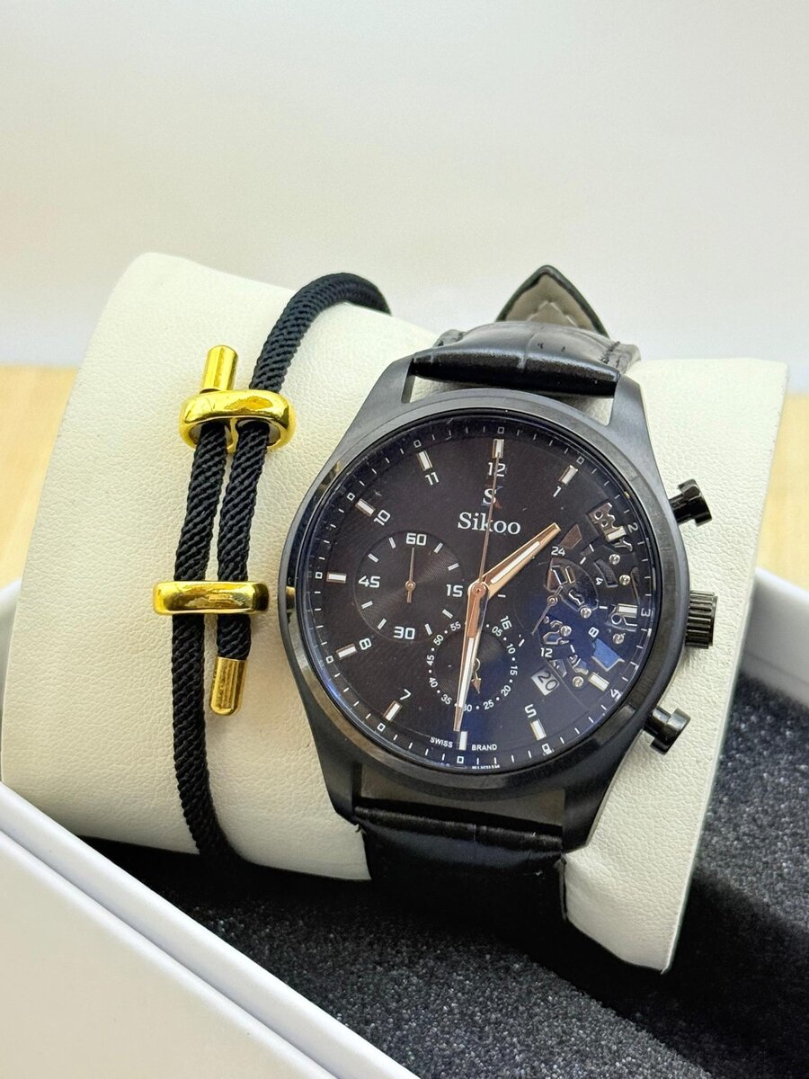 Montre chronographe moderne