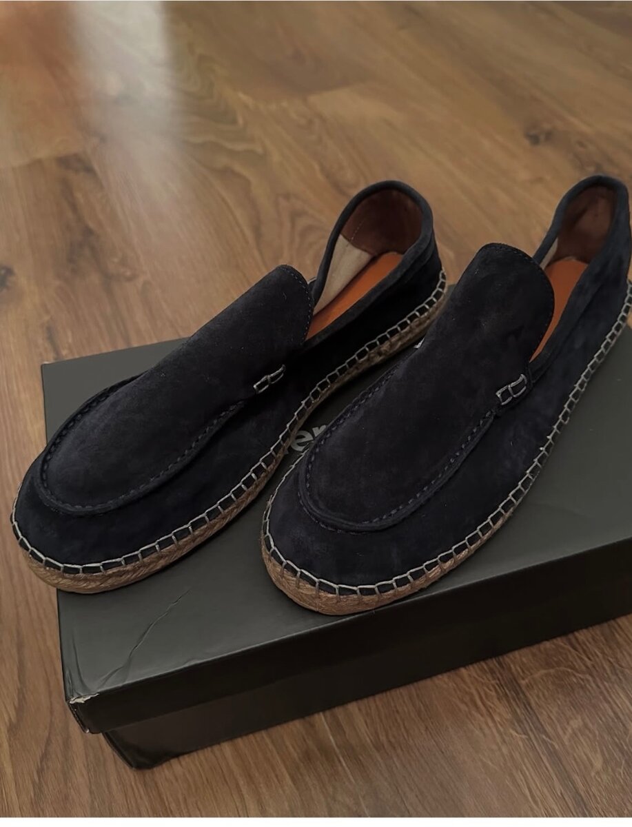 Эспадрильи от Pierre Cardin натуральная замша, оригинал