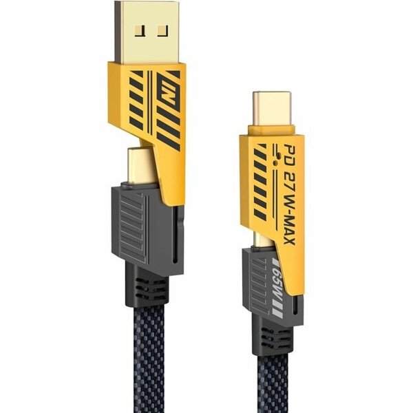 Câble USB-C 4-en-1 65W