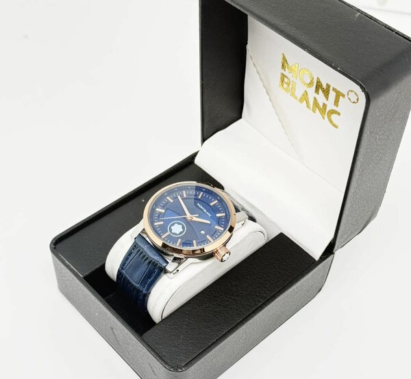 Montre de luxe pour homme Mont Blanc