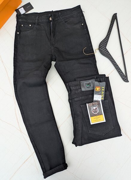 Denim Black Jeans (32-38)