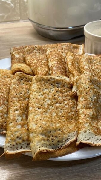 Crêpes maison moelleuses