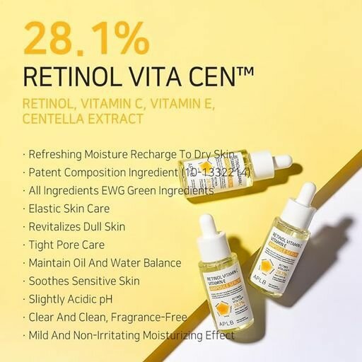 APLB Retinol Vitamin C & E Ampoule Serum (40ml)