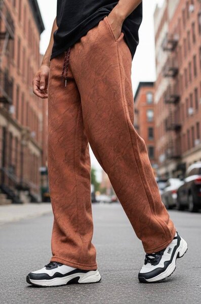 Pantalon de jogging marron