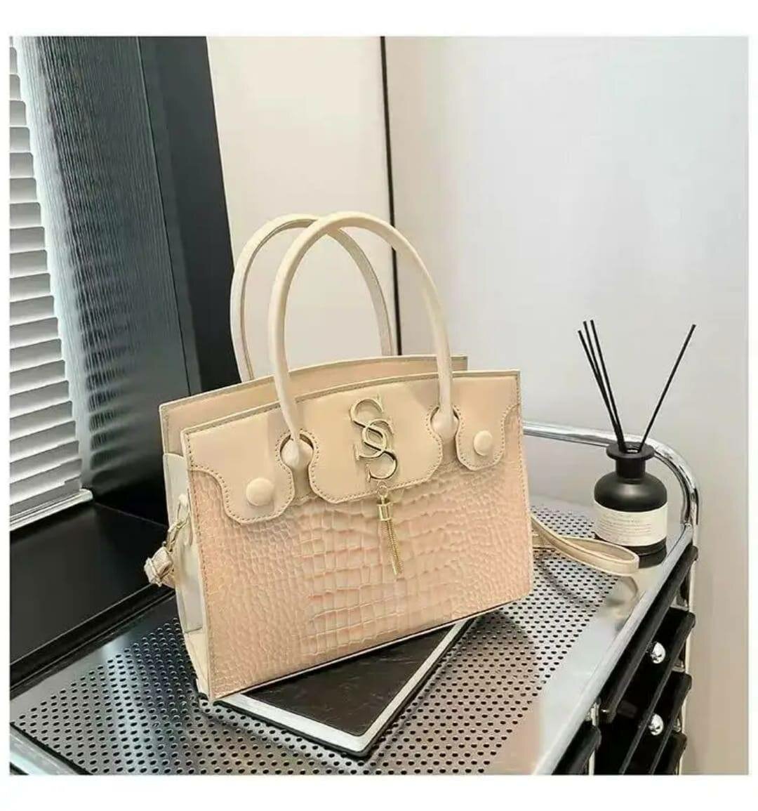 Sac à main en crocodile élégant