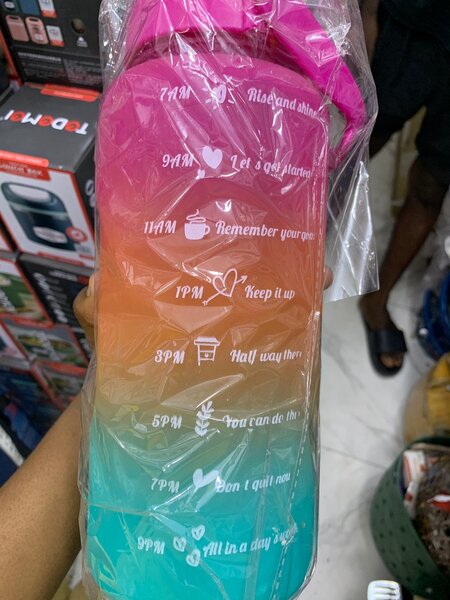 Motivational water bottles (3 in1)