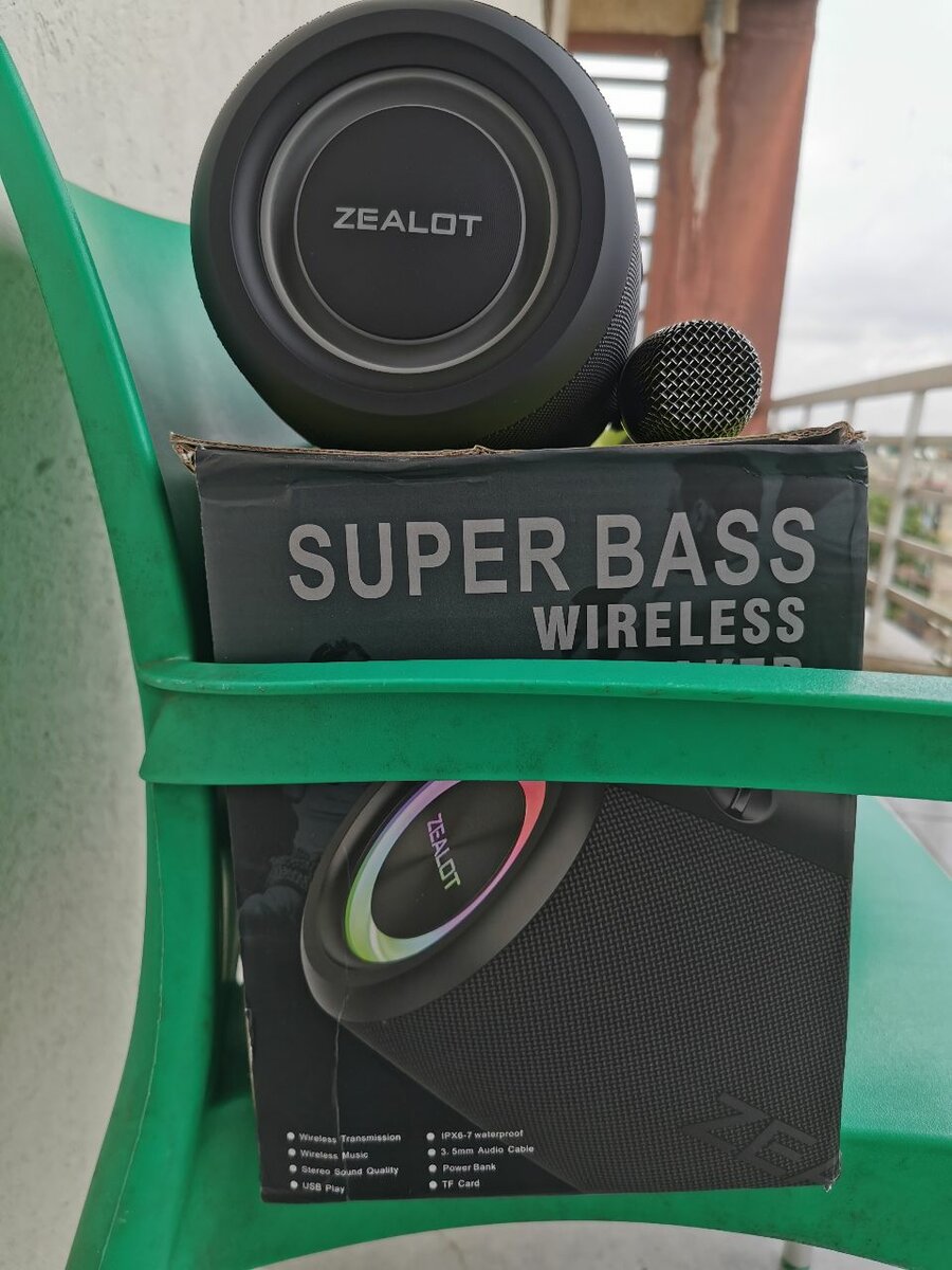 Enceinte Bluetooth Zealot Super Bass