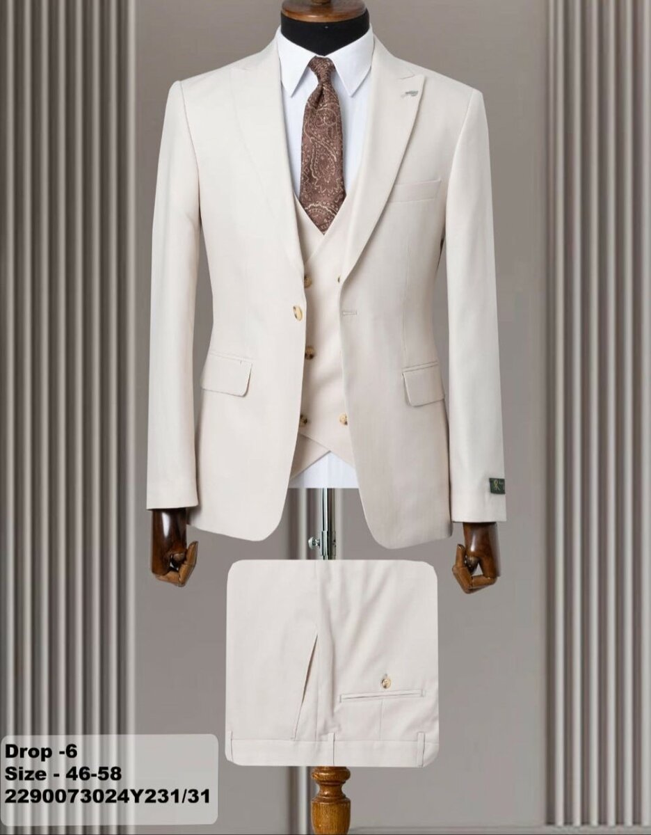 Turkey Three Piece Suits