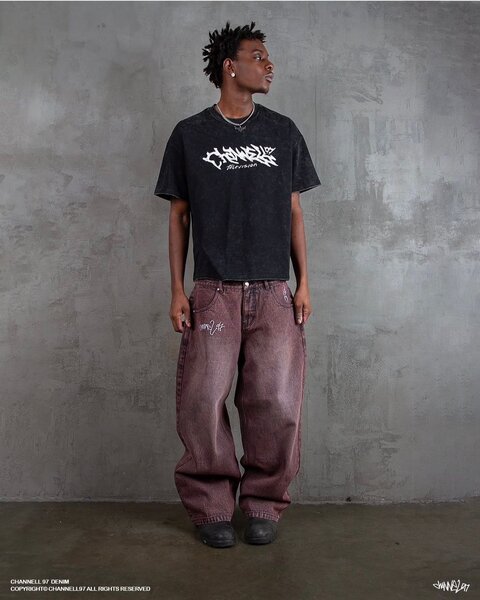 Jeans amples décontractés