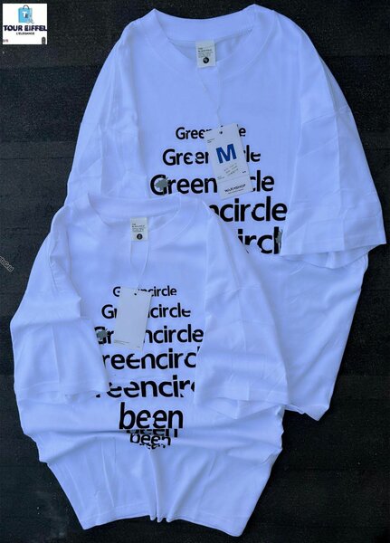 T-shirt blanc avec texte cool