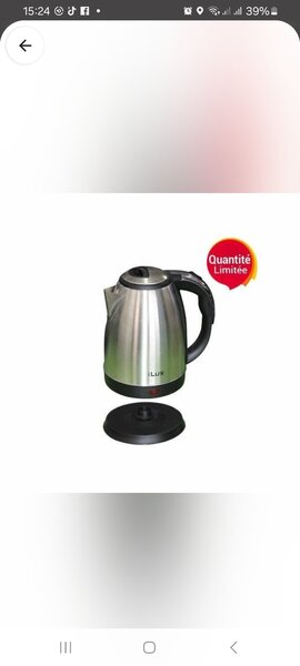 Bouilloire ilux LXK218 1.8L 1500w