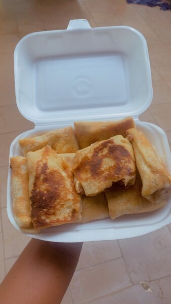 Crêpes salée viande haché