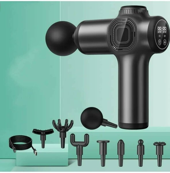 Pistolet de Massage Musculaire Percussion des Tissus Profond