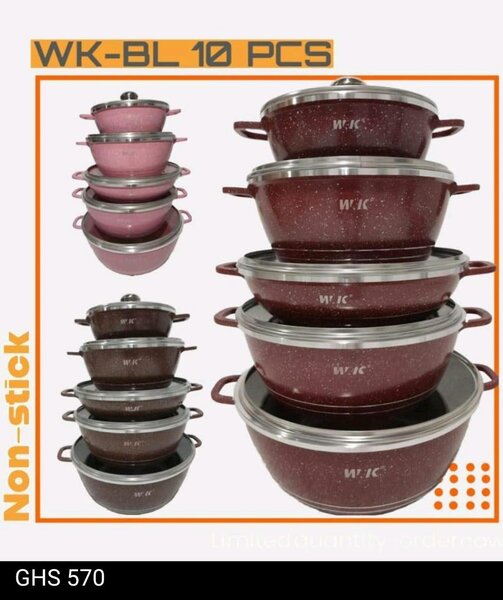 10pcs set nonstick Nonstick cookware
