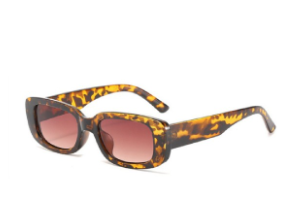 Women's rectangular sunglasses