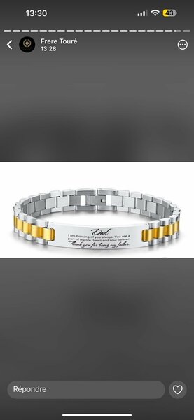 Bracelet personnalisé