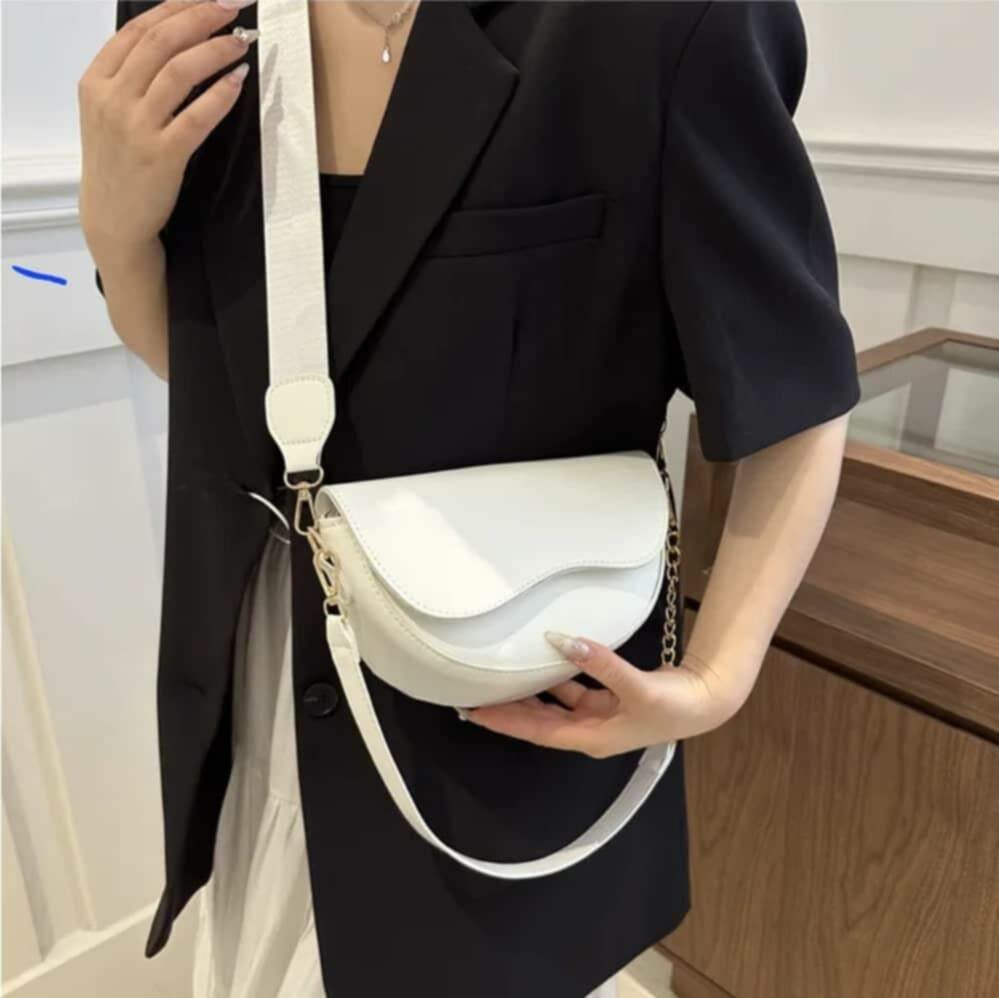 Sac bandoulière élégant en cuir