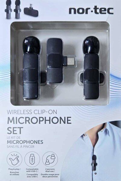 Microphones sans fil Nor-tec