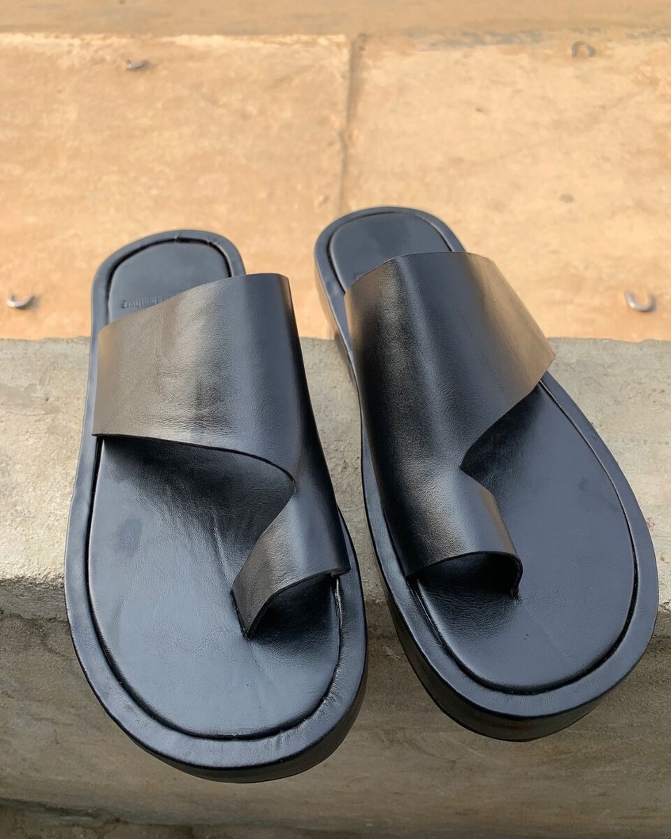 Sandales en cuir élégantes