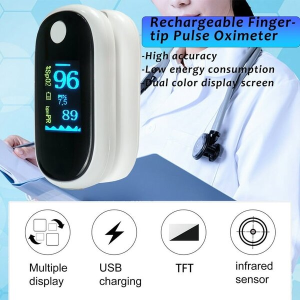 Rechargeable Pulse Oximeter