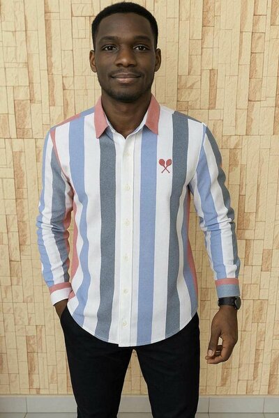 Chemise à Rayures