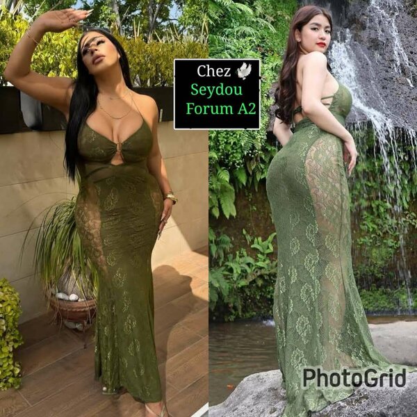 Robe longue élégante femmes