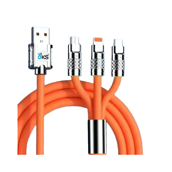 3 in 1 120W 6A Fast Power USB Cable