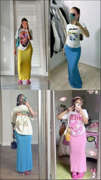 Jupe longue élégante