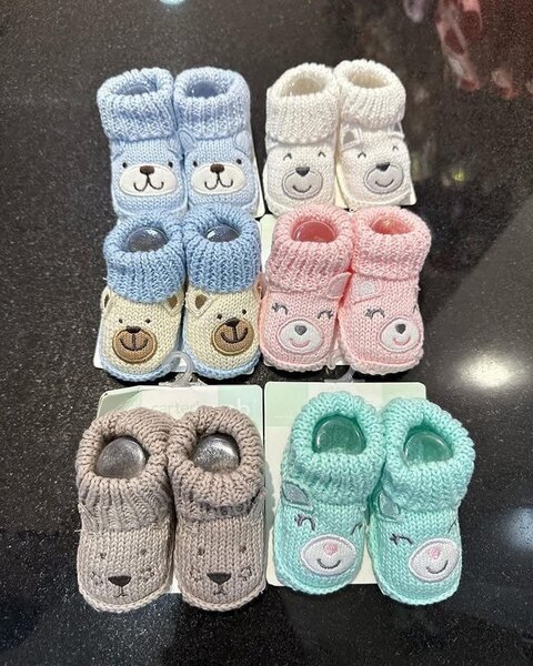 Chaussons Bébé Animaux Doux
