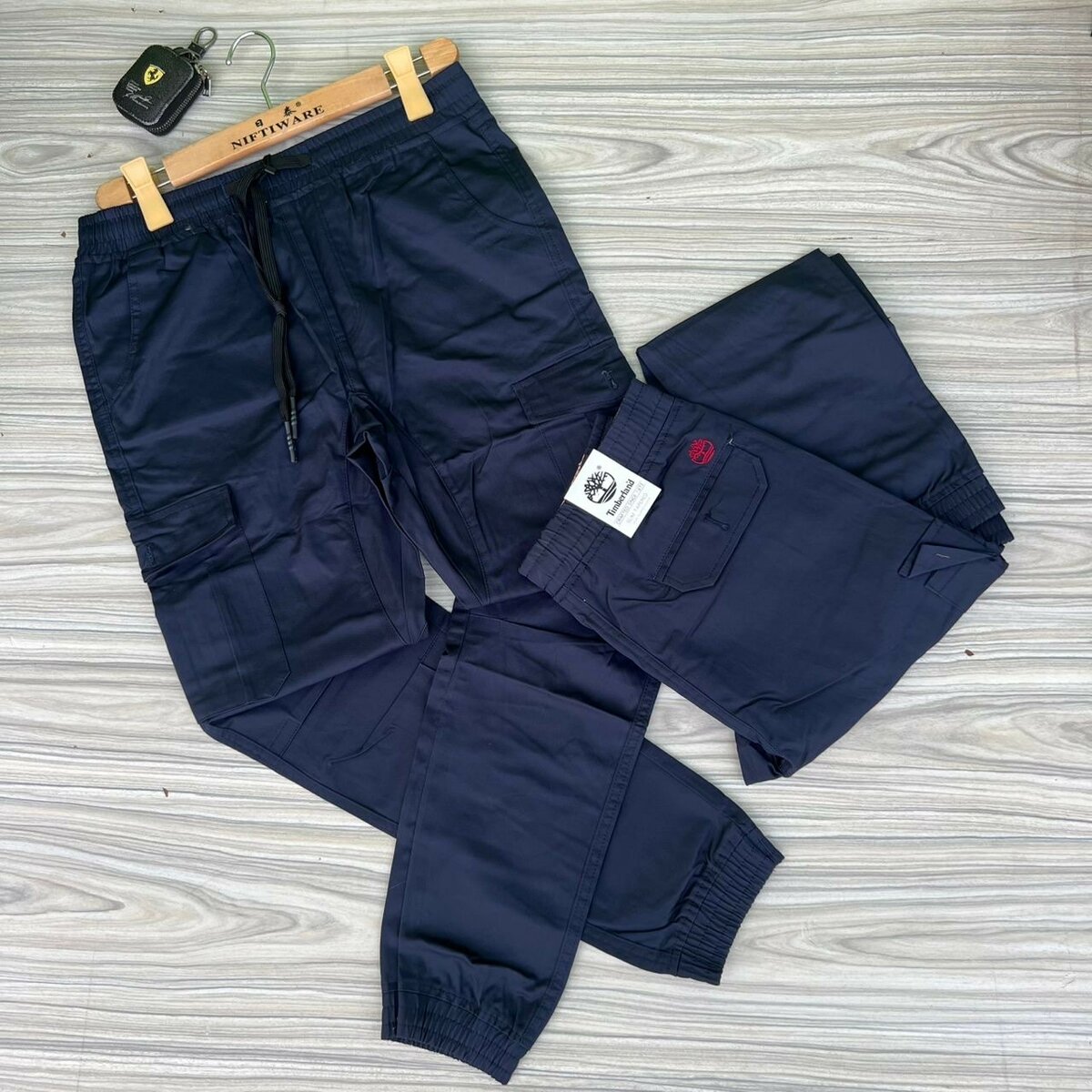 Quality side pocket trousers