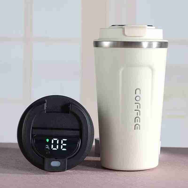 Coffee Mug with temperature display sensor