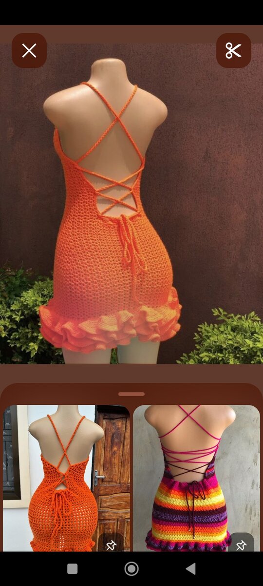 Robe Crochet Été Fait Main