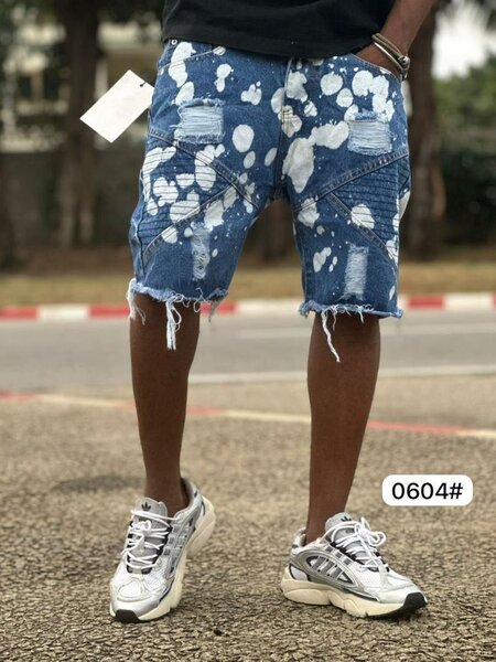 Shorts en Jean Décontractés pour Hommes