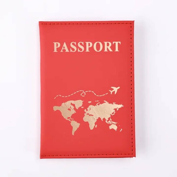 Étui Passeport Carte Monde